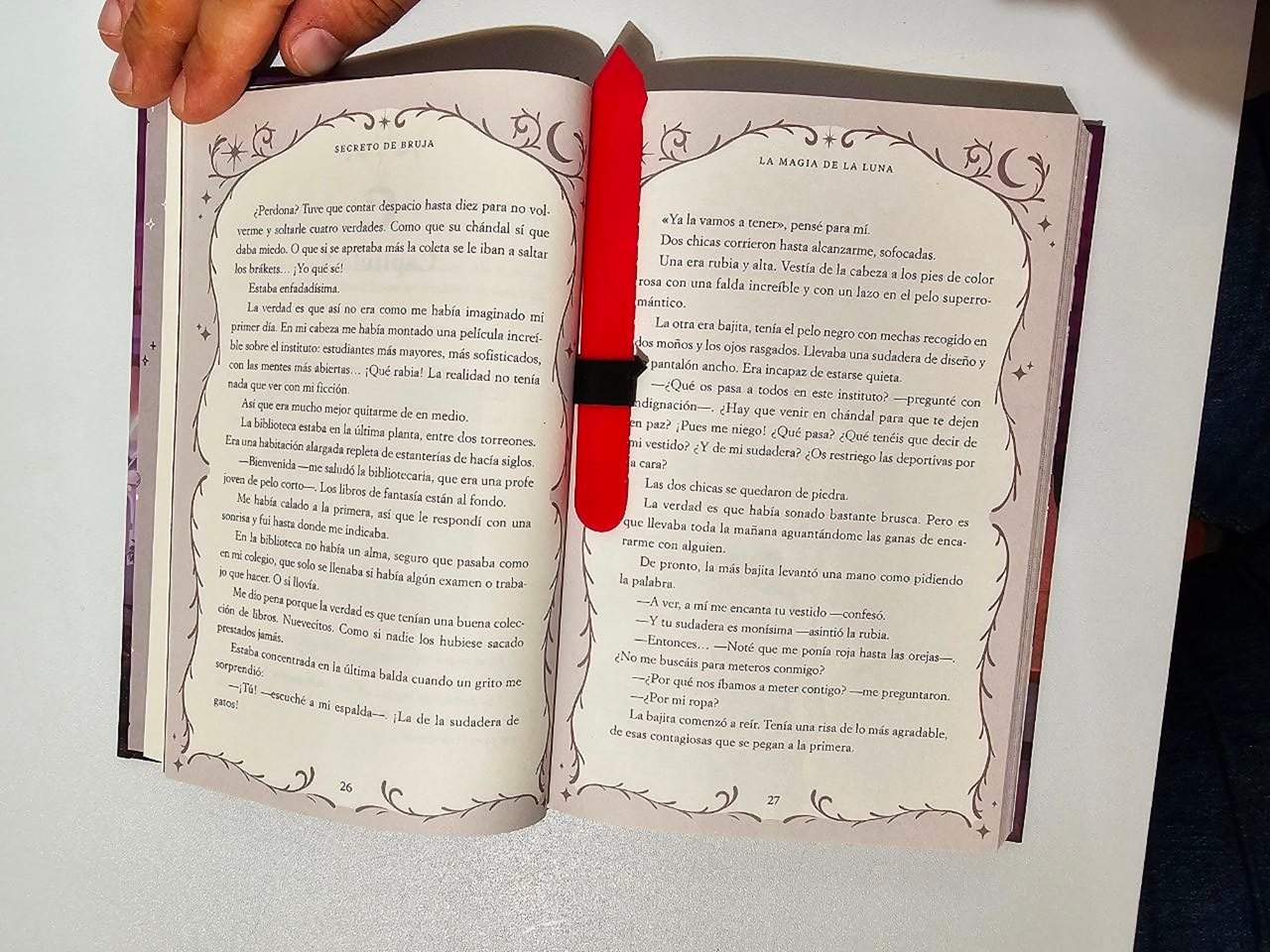 Bookmark Pointer — marcapáginas con puntero de línea